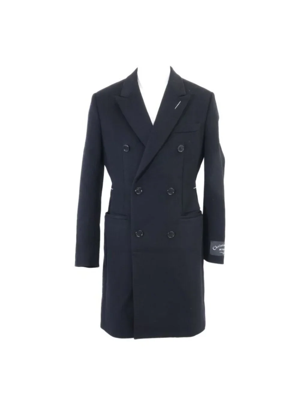 Dior Homme Virgin Wool Cashmere Double Che Star 48 Jacket